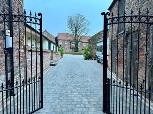 Gated Driveway- click for photo gallery